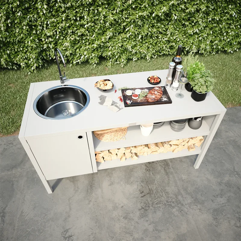 Multi Functional Outdoor Cabinet with Sink