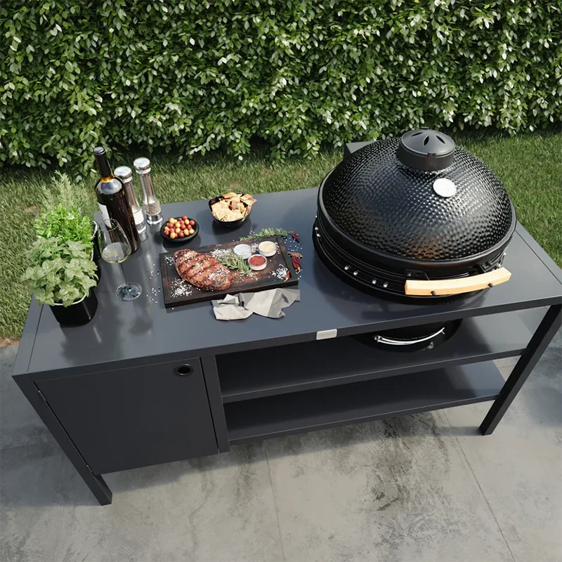 Multi Functional Outdoor Cabinet with Oven