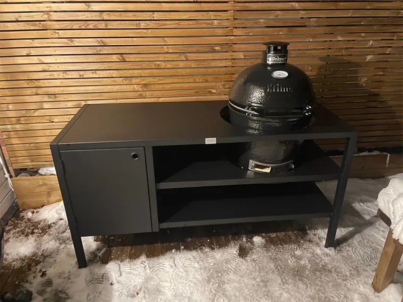 Multi Functional Outdoor Cabinet with Oven
