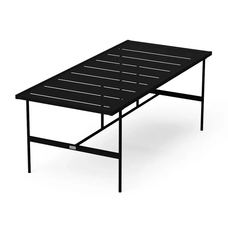 طاولة طعام مستطيلة خارجية